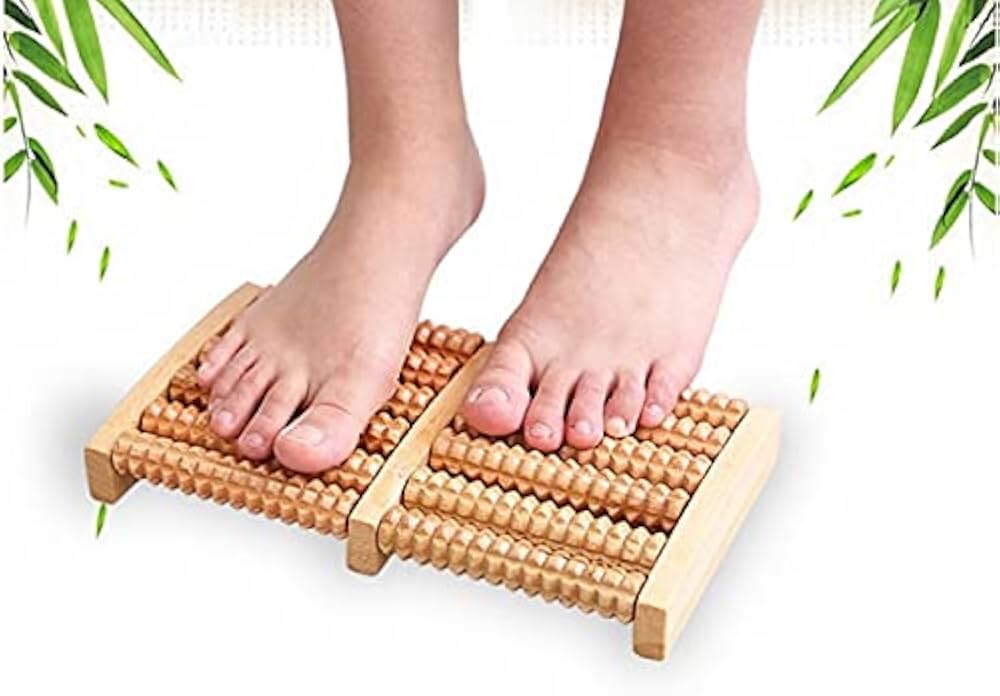 Wooden Foot Massager
