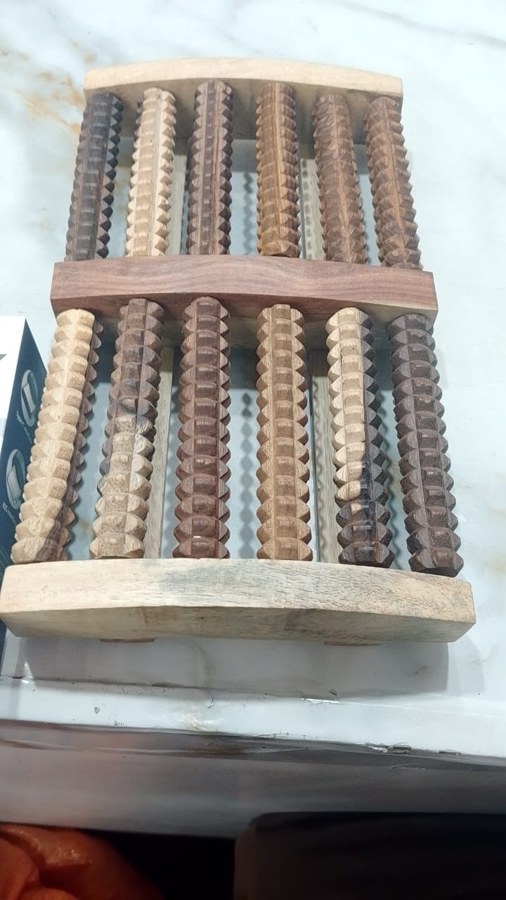 Wooden Foot Massager