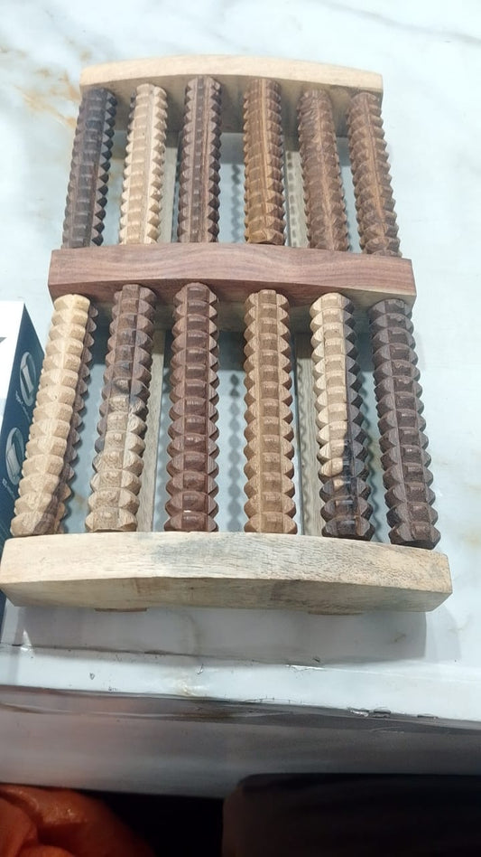 Wooden Foot Massager
