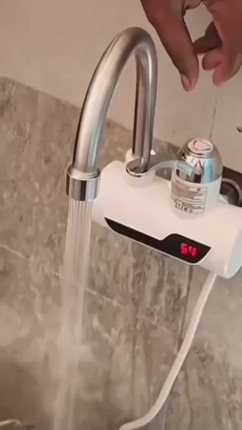 Electric Instant Water Heating Tap with LED